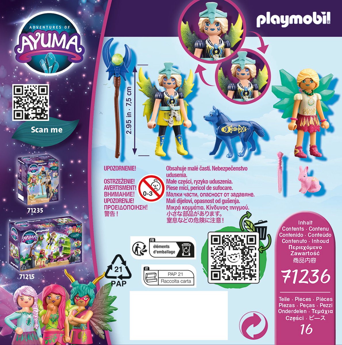 Playmobil - Crystal Y Moon Fairy Con Animales Del Alma