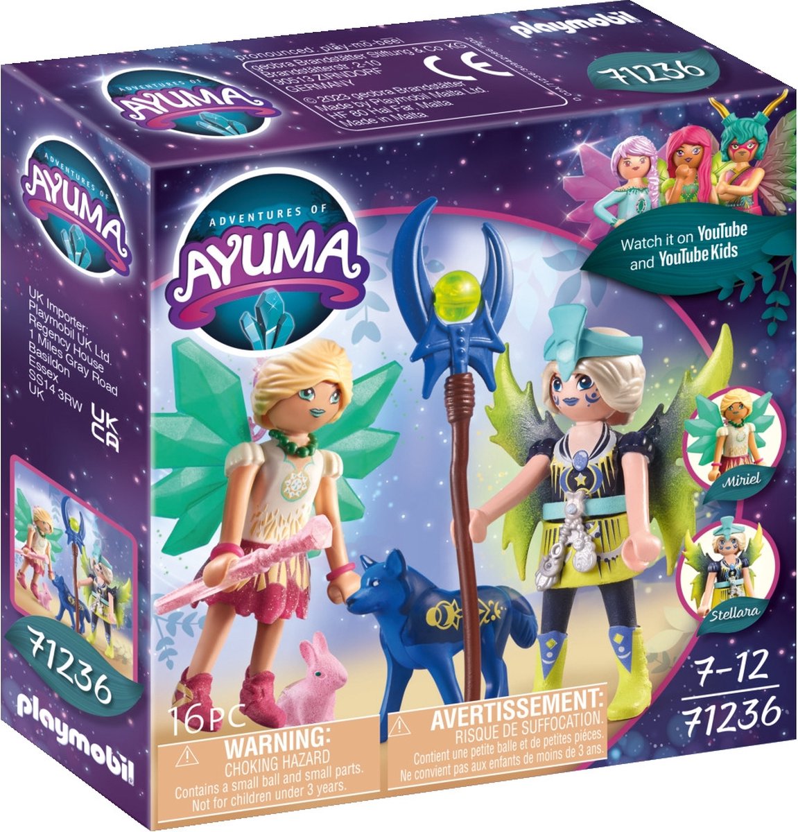 Playmobil - Crystal Y Moon Fairy Con Animales Del Alma