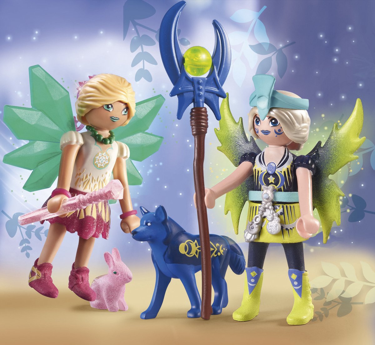 Playmobil - Crystal Y Moon Fairy Con Animales Del Alma