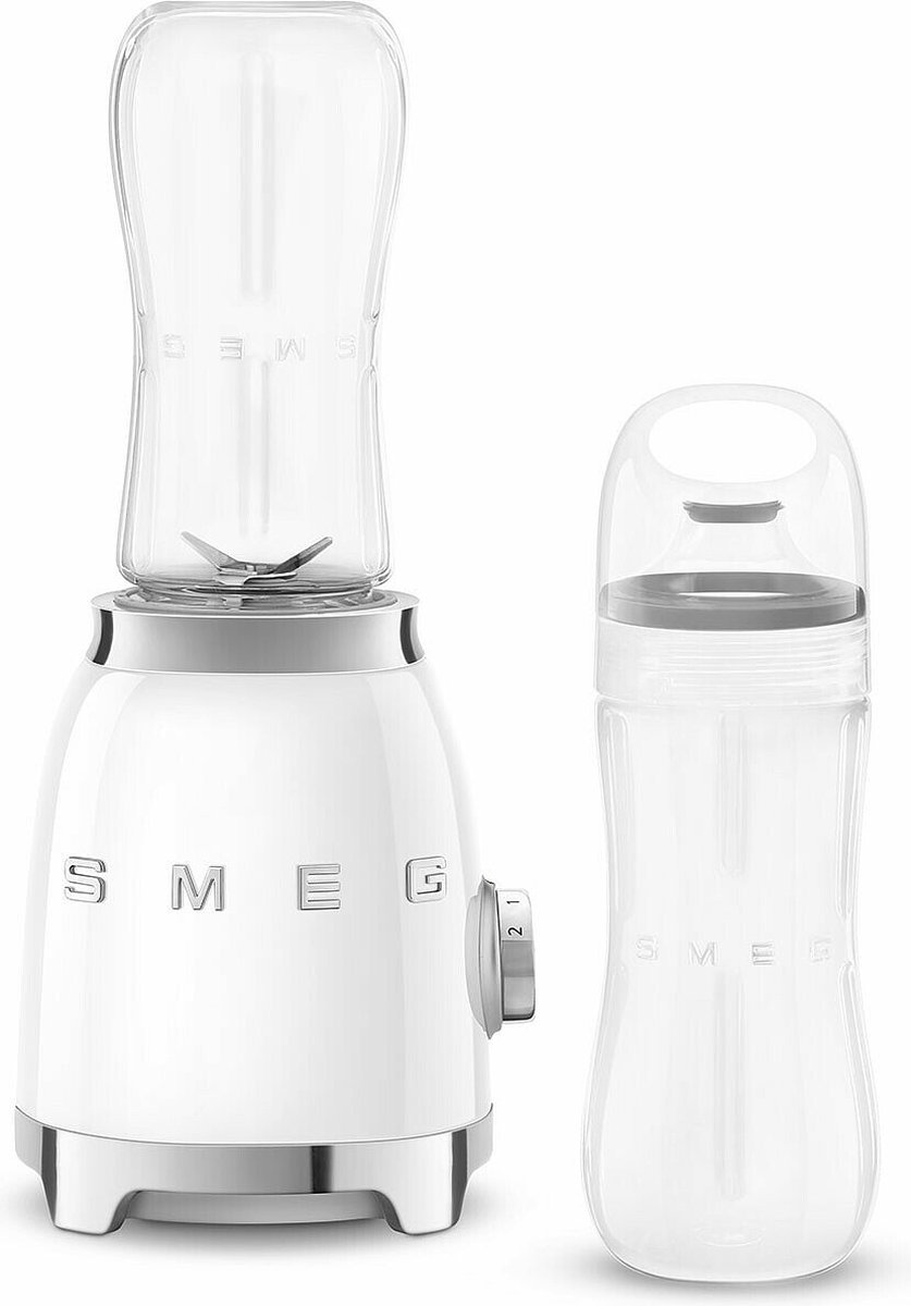 SMEG - Mini Batidora De Vaso PBF01WHEU Blanca Blanco