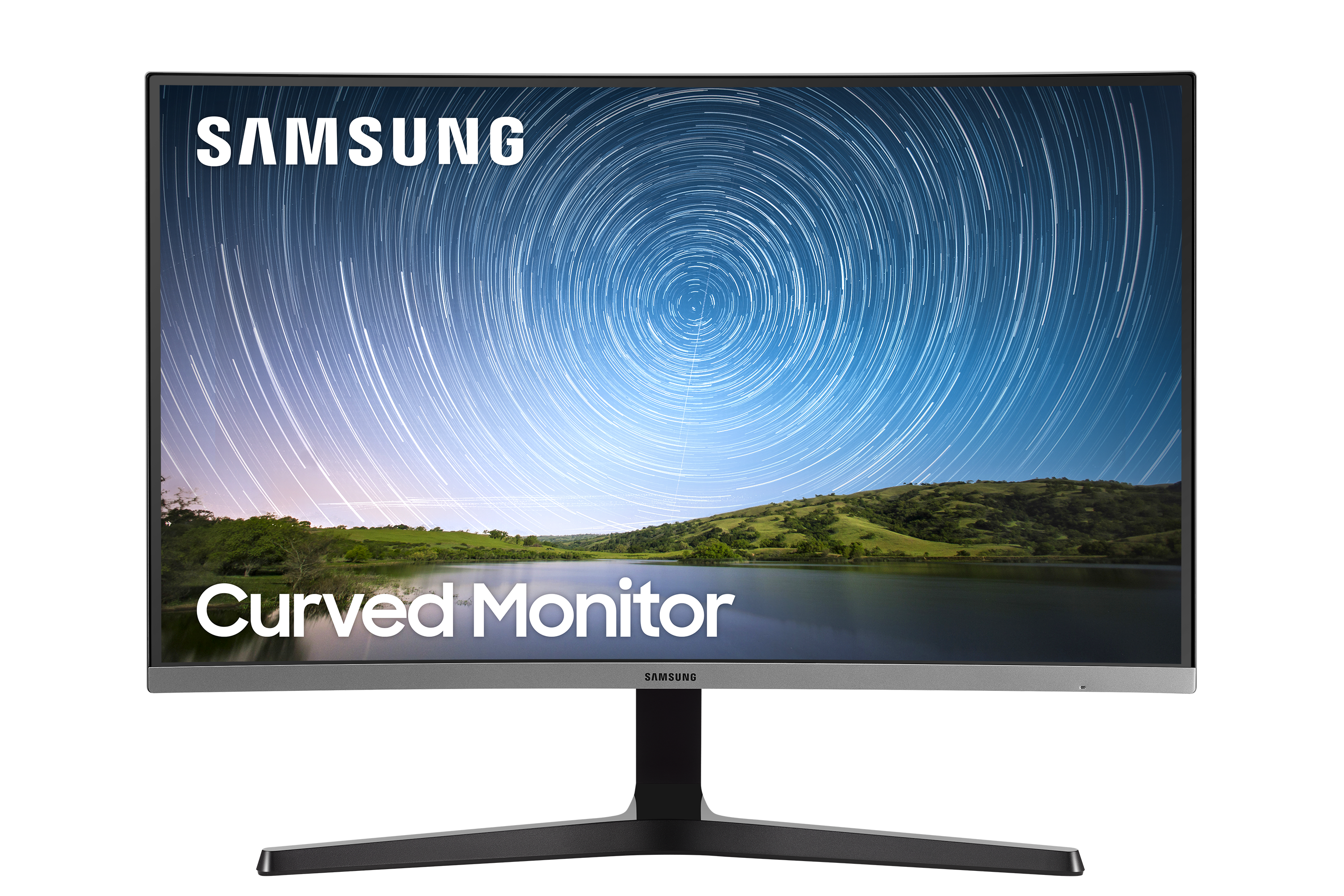 Samsung 27" FHD Curved Monitor CR500 - Blauw