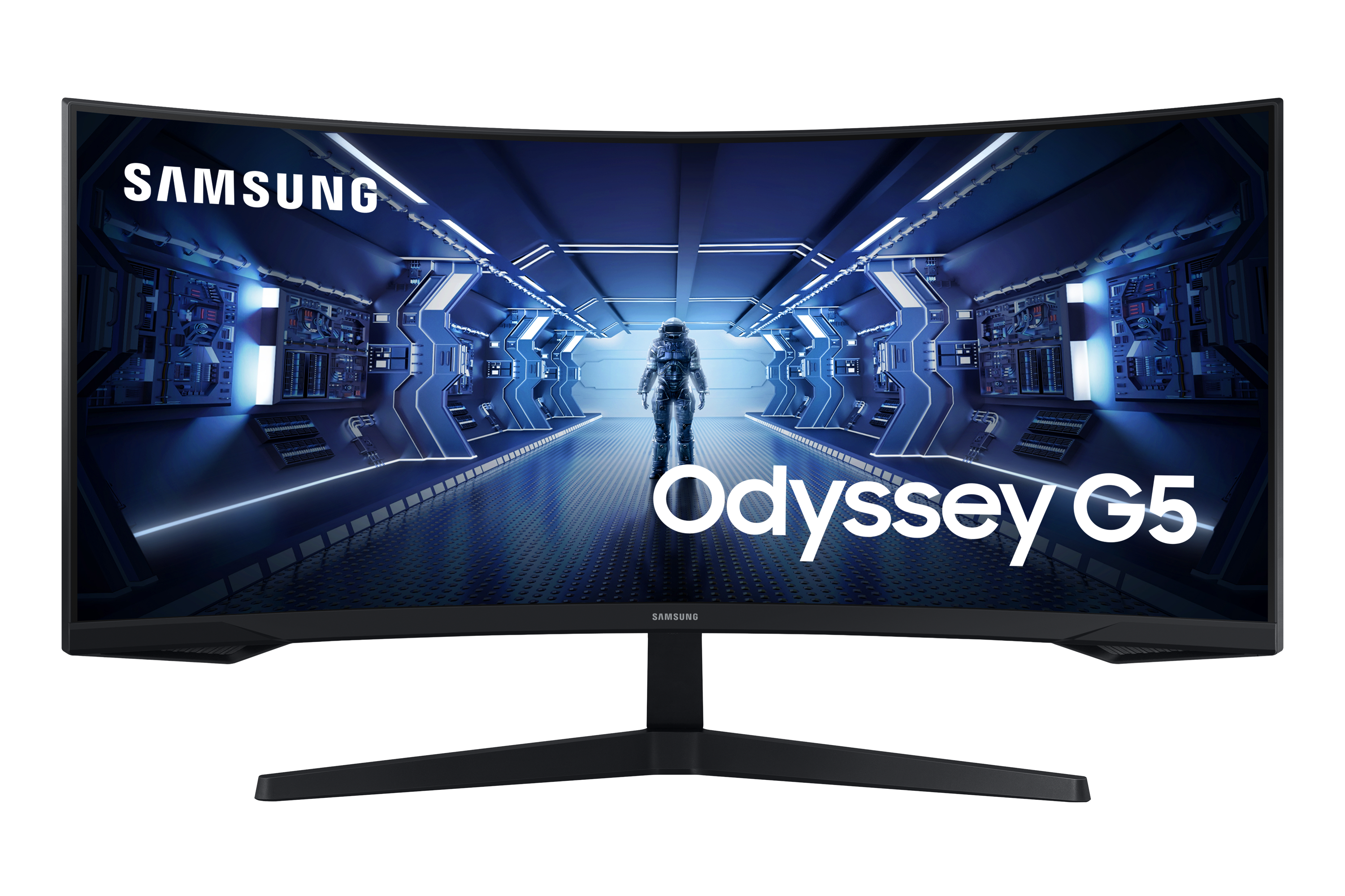 Samsung 34" Odyssey G5 UWQHD Curved Gaming Monitor - Zwart