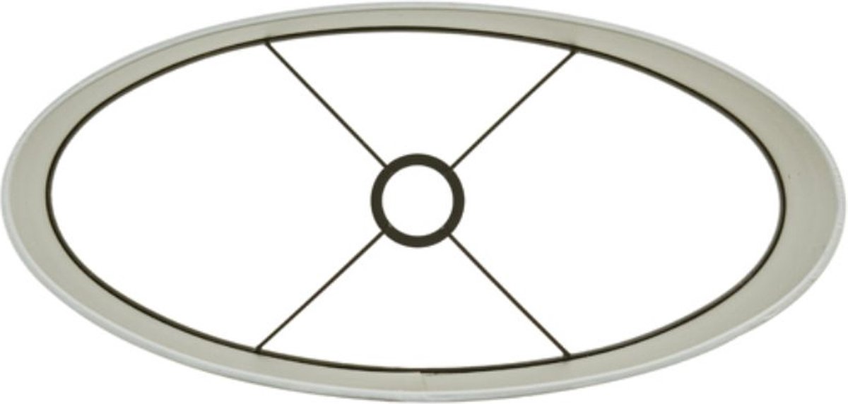 Light & Living - Lampenkap Saverna - 38x17.5x28 - Wit