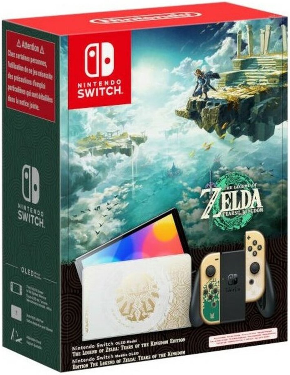 Nintendo Switch Oled - The Legend Of Zelda: Tears The Kingdom Edition