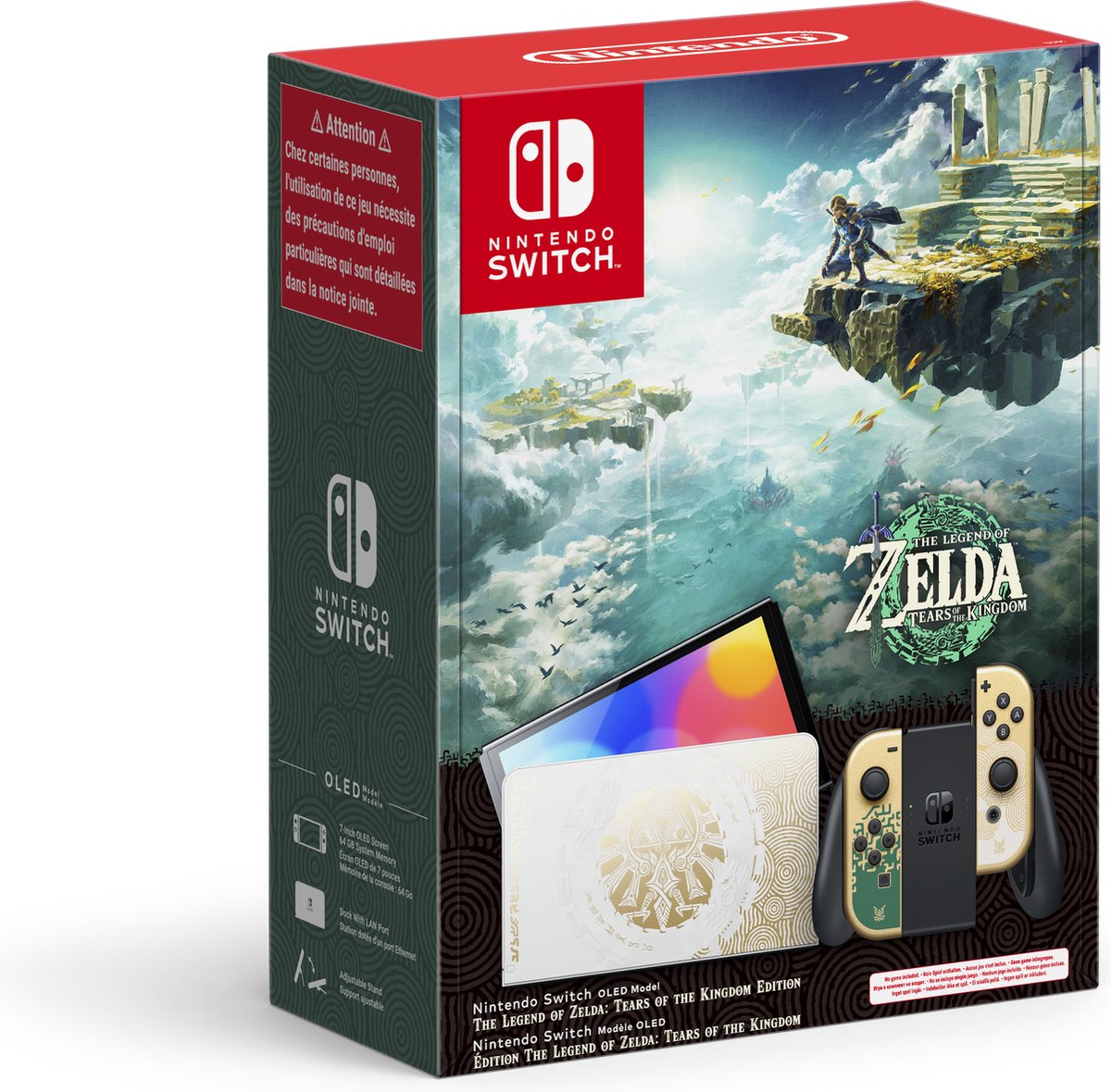 Nintendo Switch Oled - The Legend Of Zelda: Tears The Kingdom Edition