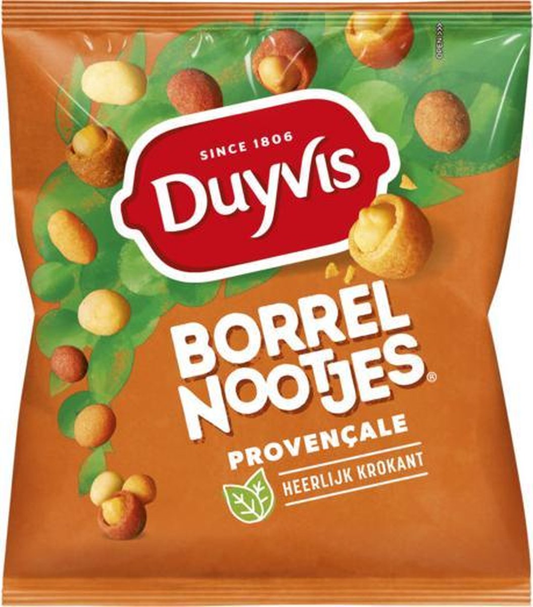 Duyvis - Borrelnootjes Provençale - 20x Minizakjes