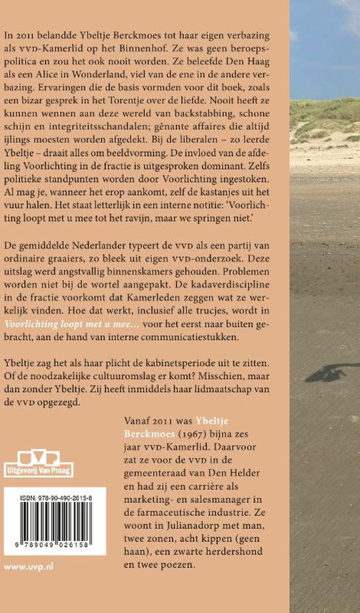 'Voorlichting loopt met u mee tot het ravijn'