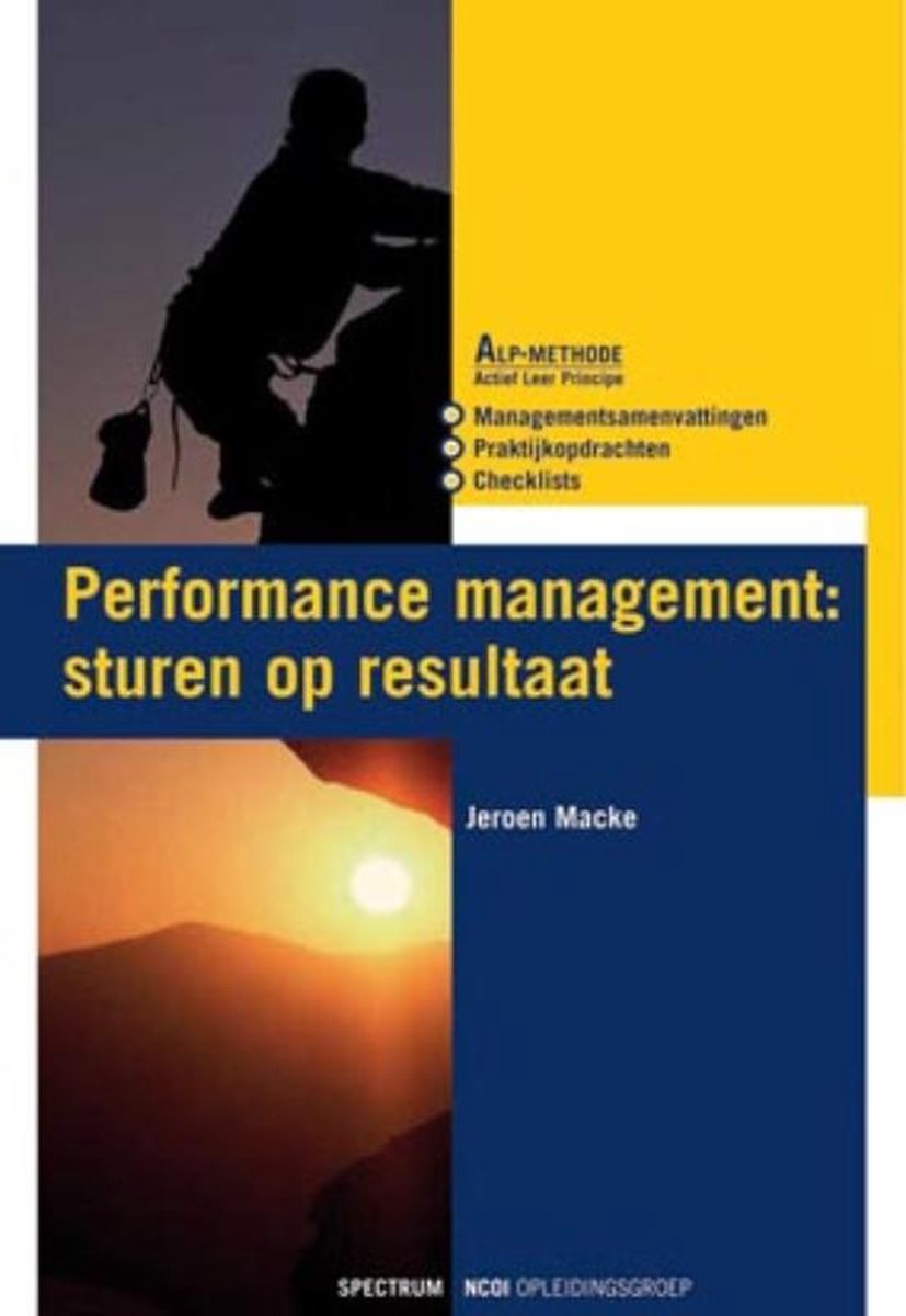 Uitgeverij Unieboek | Het Spectrum Performance management - NCOI