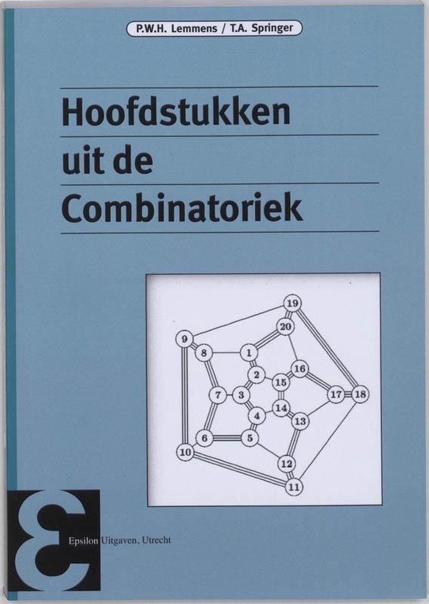 Epsilon Uitgaven Hoofdstukken uit de Combinatoriek