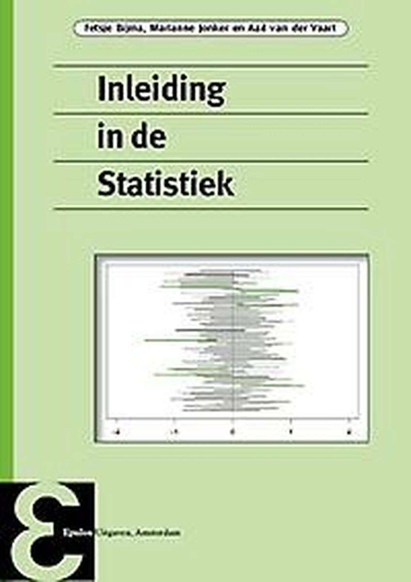 Epsilon Uitgaven Inleiding in de Statistiek