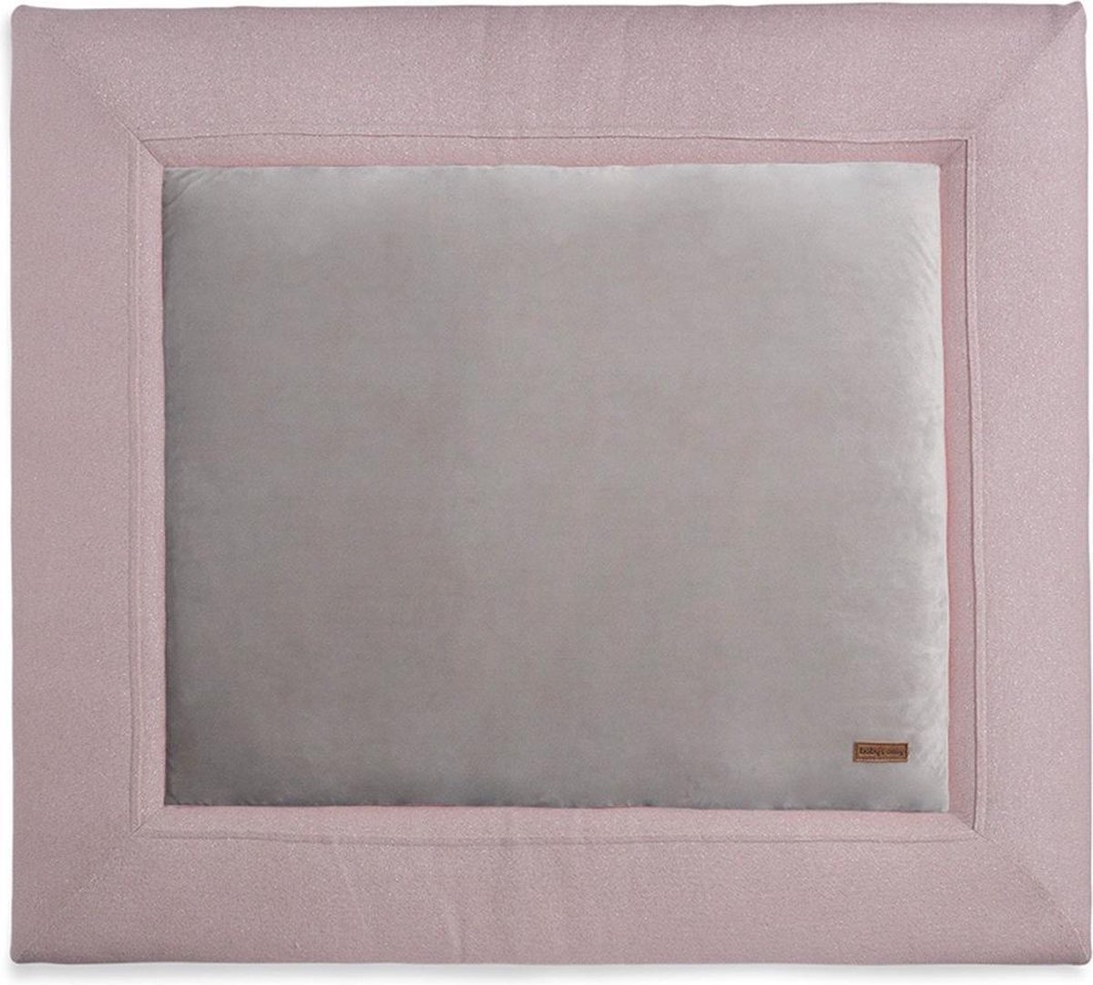 Baby's Only Sparkle Boxkleed Zilver / Mêlee 75 x 95 cm - Roze
