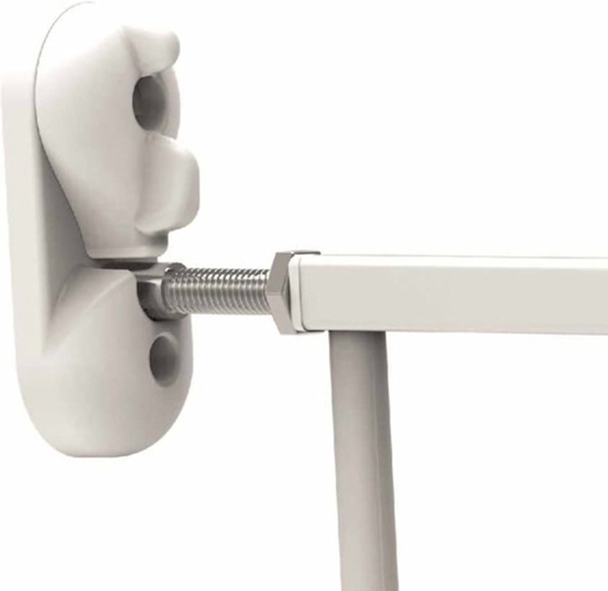 Noma Extending Metalen Traphekje Wit