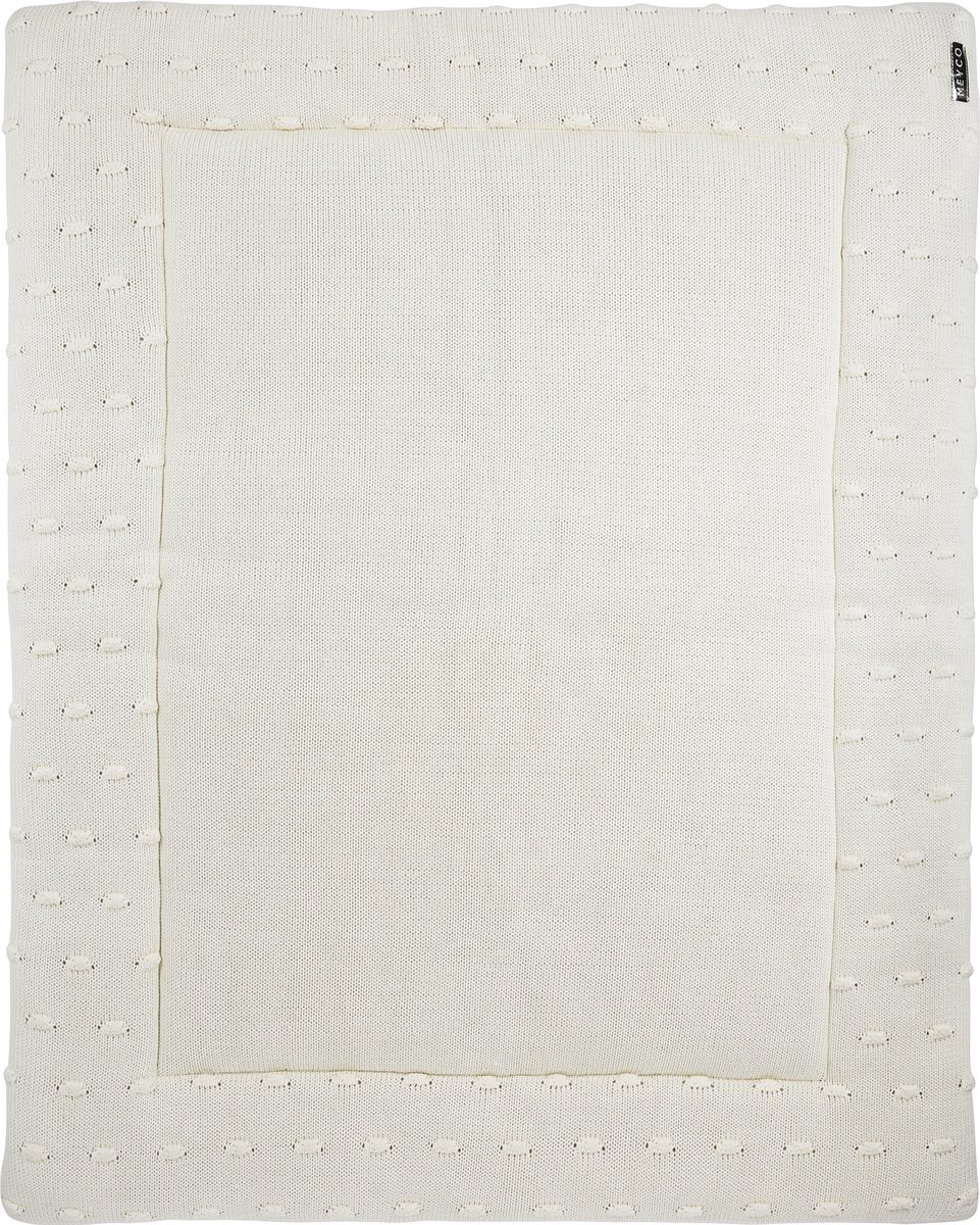Meyco Knots Boxkleed Off-White 77 x 97 cm