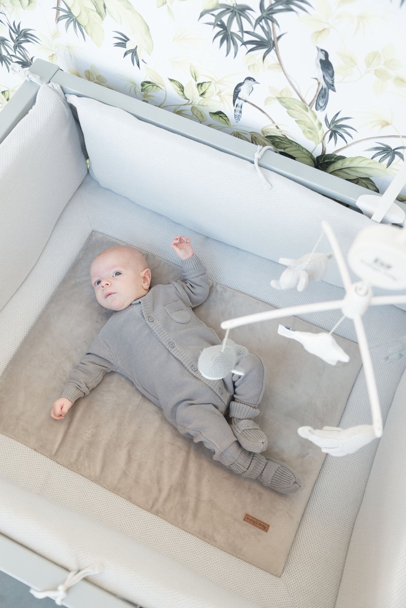 Baby's Only Classic Boxkleed Poeder 80 x 100 cm - Blauw