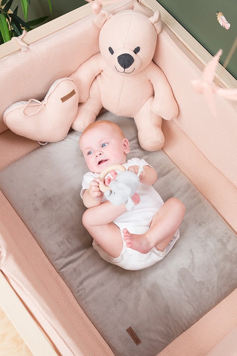 Baby's Only Classic Boxkleed Poeder 80 x 100 cm - Blauw