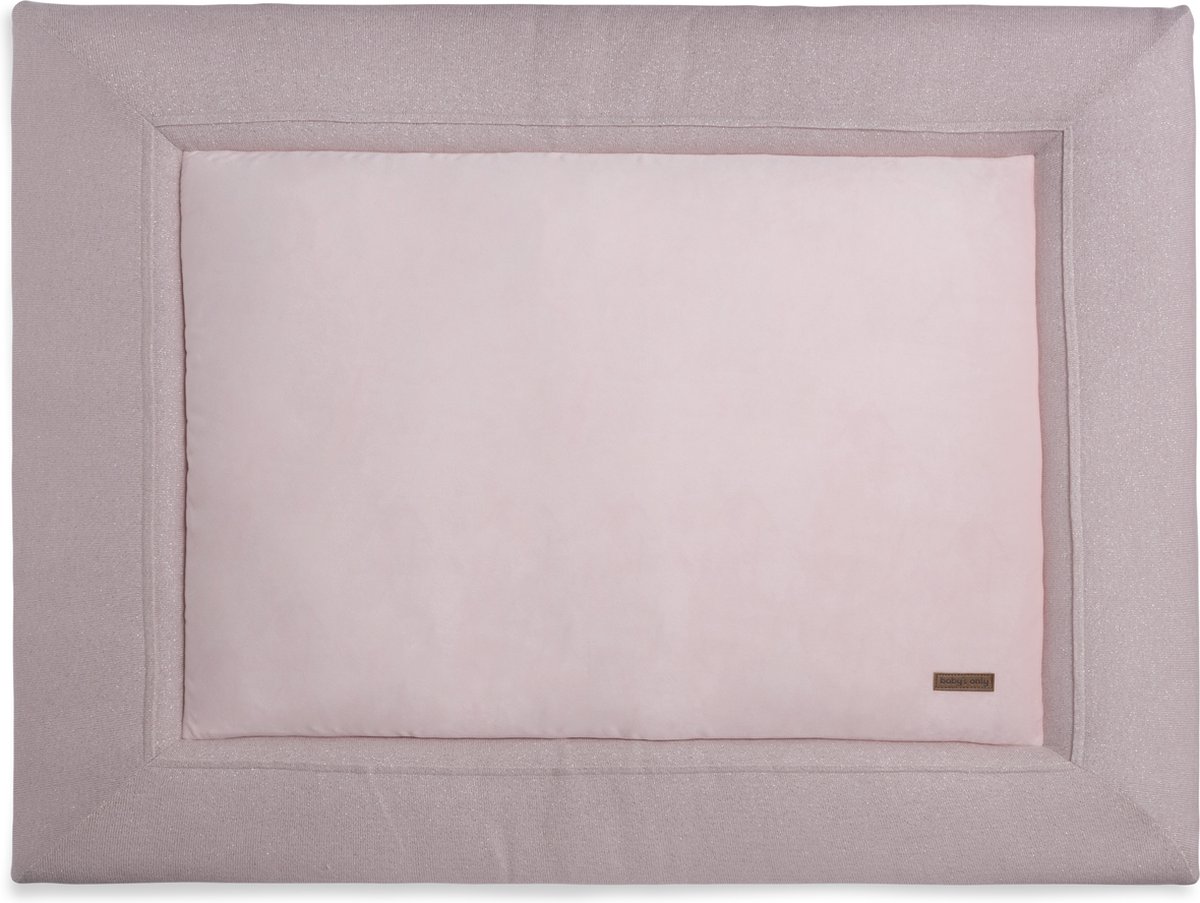Baby's Only Sparkle Boxkleed Zilver / Roze Mêlee 80 x 100 cm