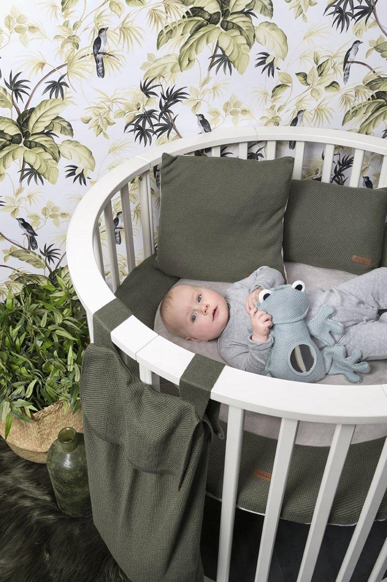 Baby's Only Classic Boxkleed Rond Khaki - Groen