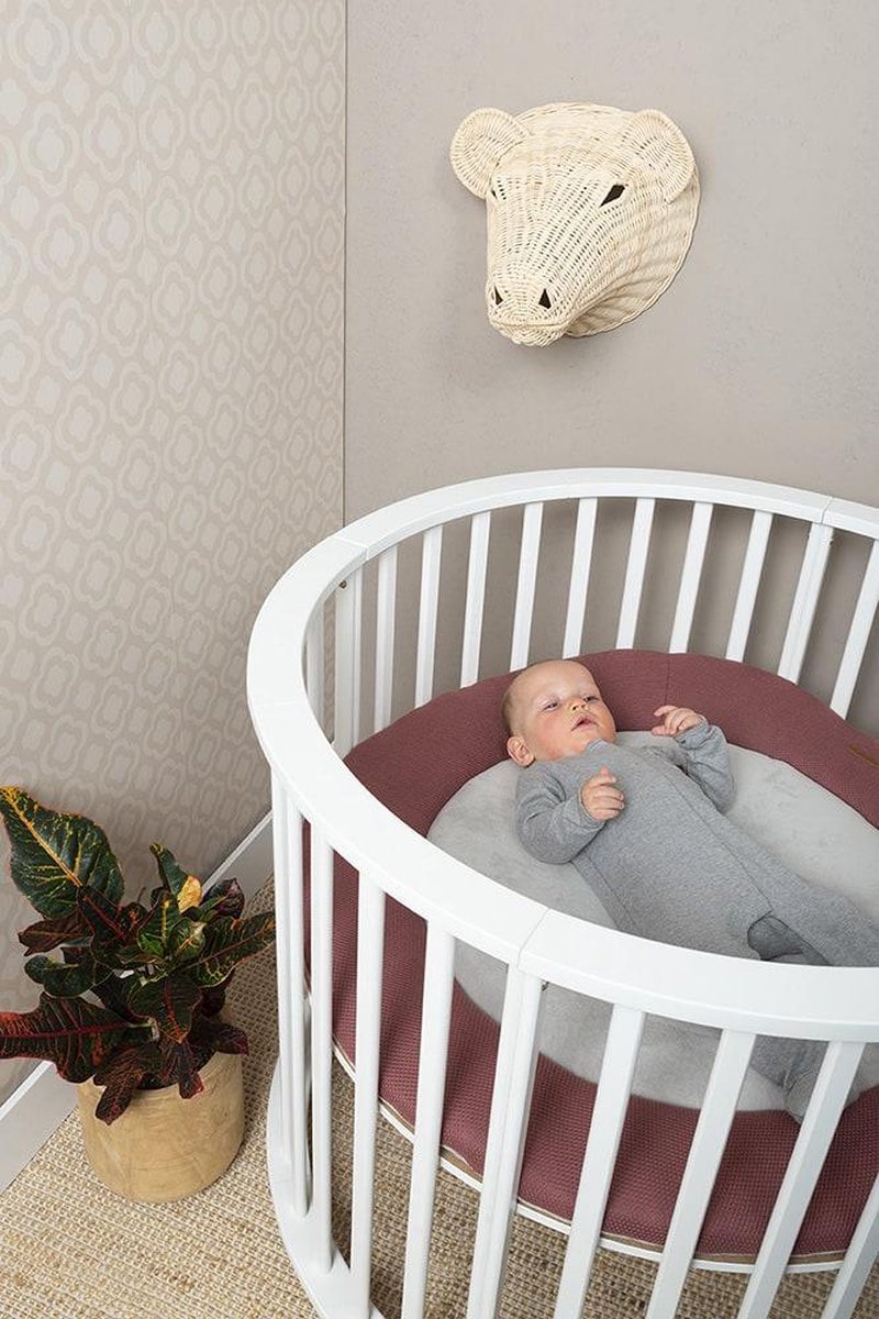 Baby's Only Classic Boxkleed Rond Khaki - Groen