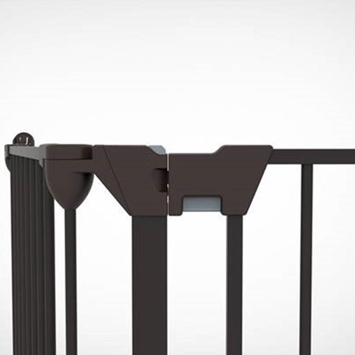 Noma Modular 3-Panelen Hek - Zwart