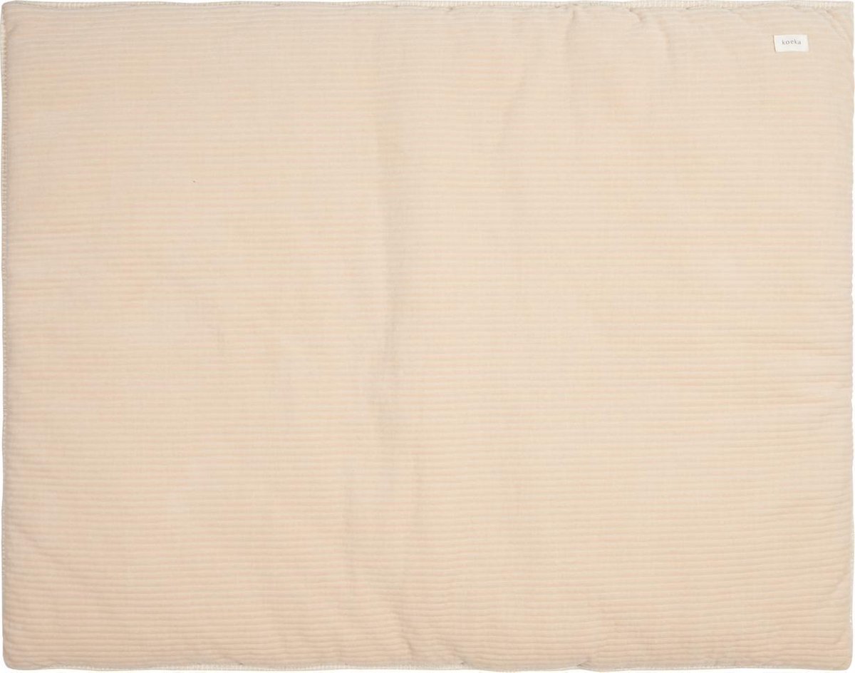 Koeka Vik Boxkleed Shadow Green / Sand 80 x 100 cm