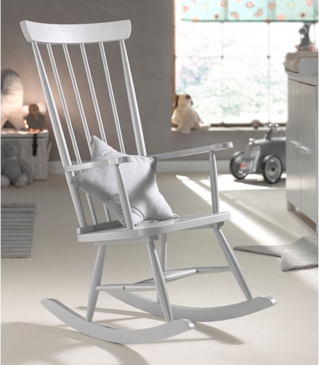 Vipack Rocky Schommelstoel - Grijs