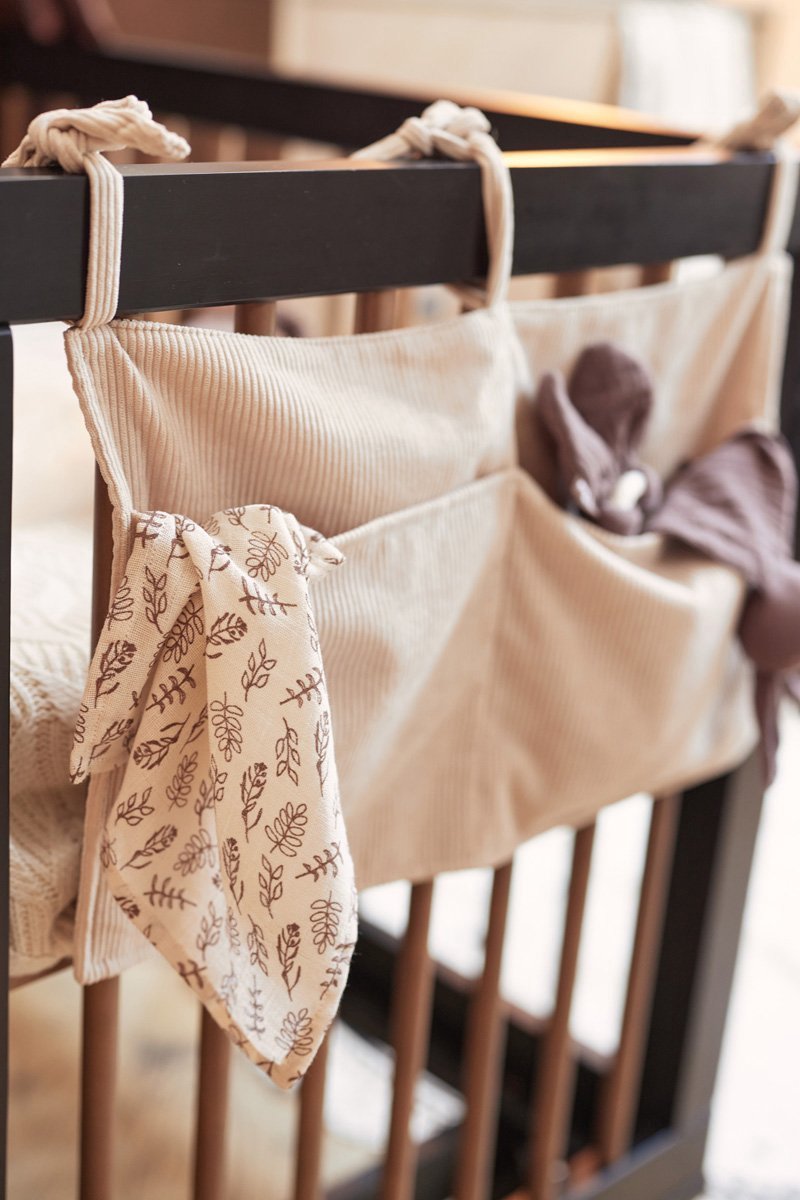 Jollein Corduroy Opbergzak Nougat