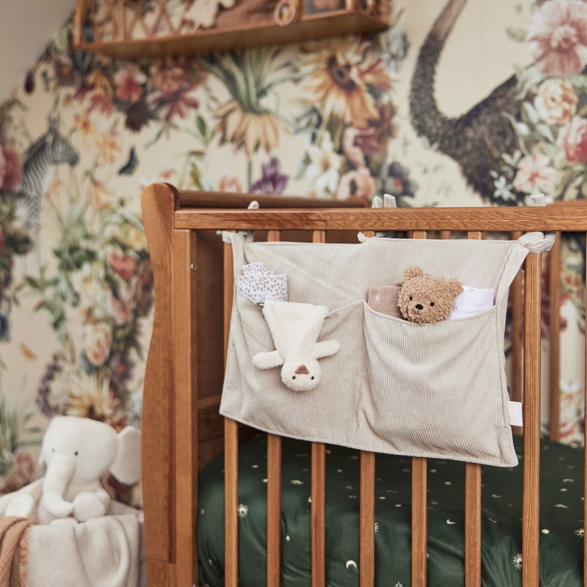 Jollein Corduroy Opbergzak Nougat