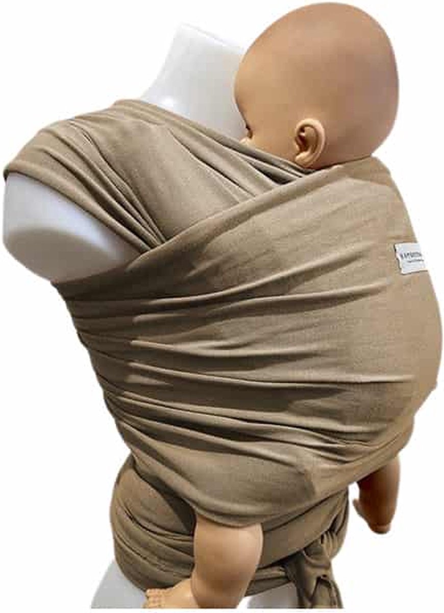 Bamboom Sling Babydraagdoek - Beige