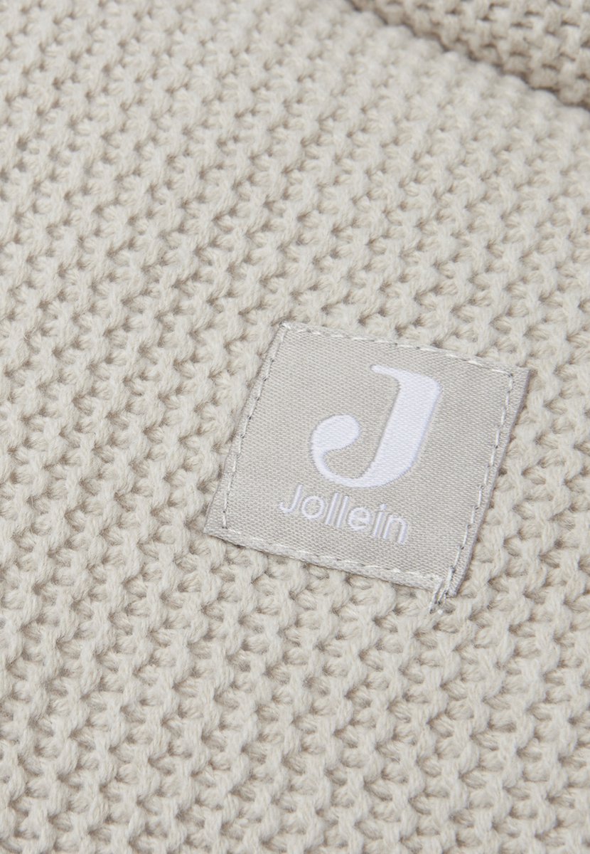 Jollein Basic Knit Boxkleed Rond Ø 95cm Nougat