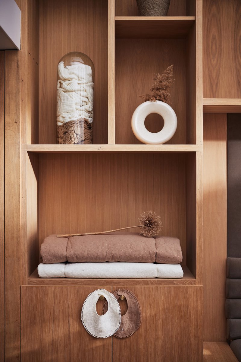 Jollein Embroidery Boxkleed 75 x 95 cm Ivory