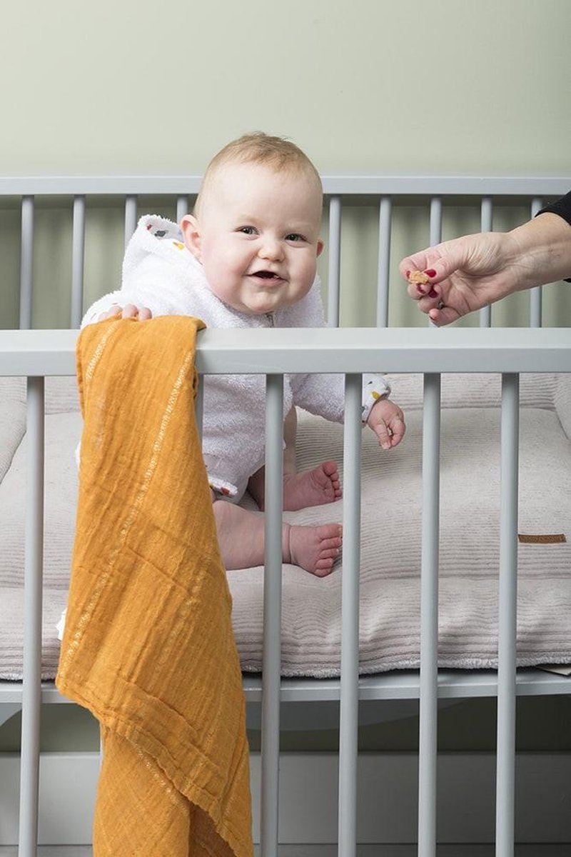 Baby's Only Sense Boxkleed Kiezel 80 x 100 cm - Grijs