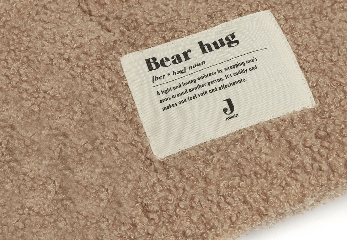 Jollein Boucle Boxkleed 80 x 100 cm Biscuit - Beige