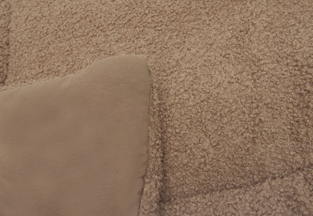 Jollein Boucle Boxkleed 75 x 95 cm Biscuit - Beige