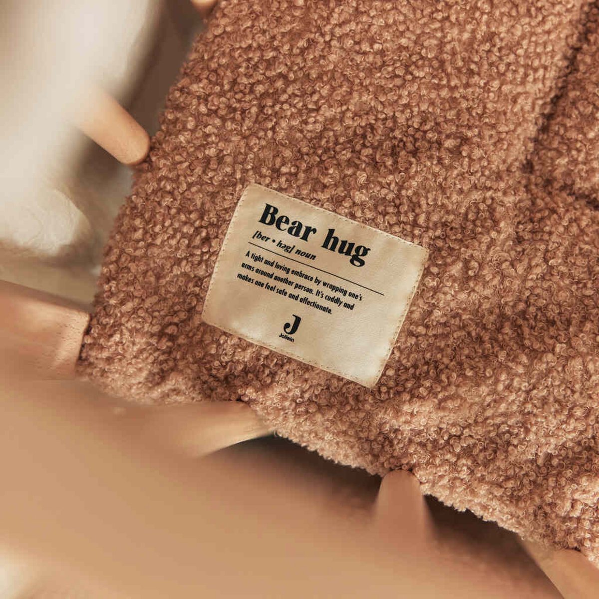 Jollein Boucle Boxkleed 75 x 95 cm Biscuit - Beige