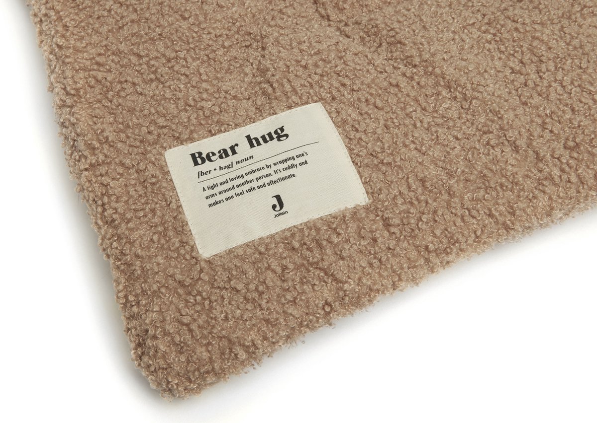 Jollein Boucle Boxkleed 75 x 95 cm Biscuit - Beige