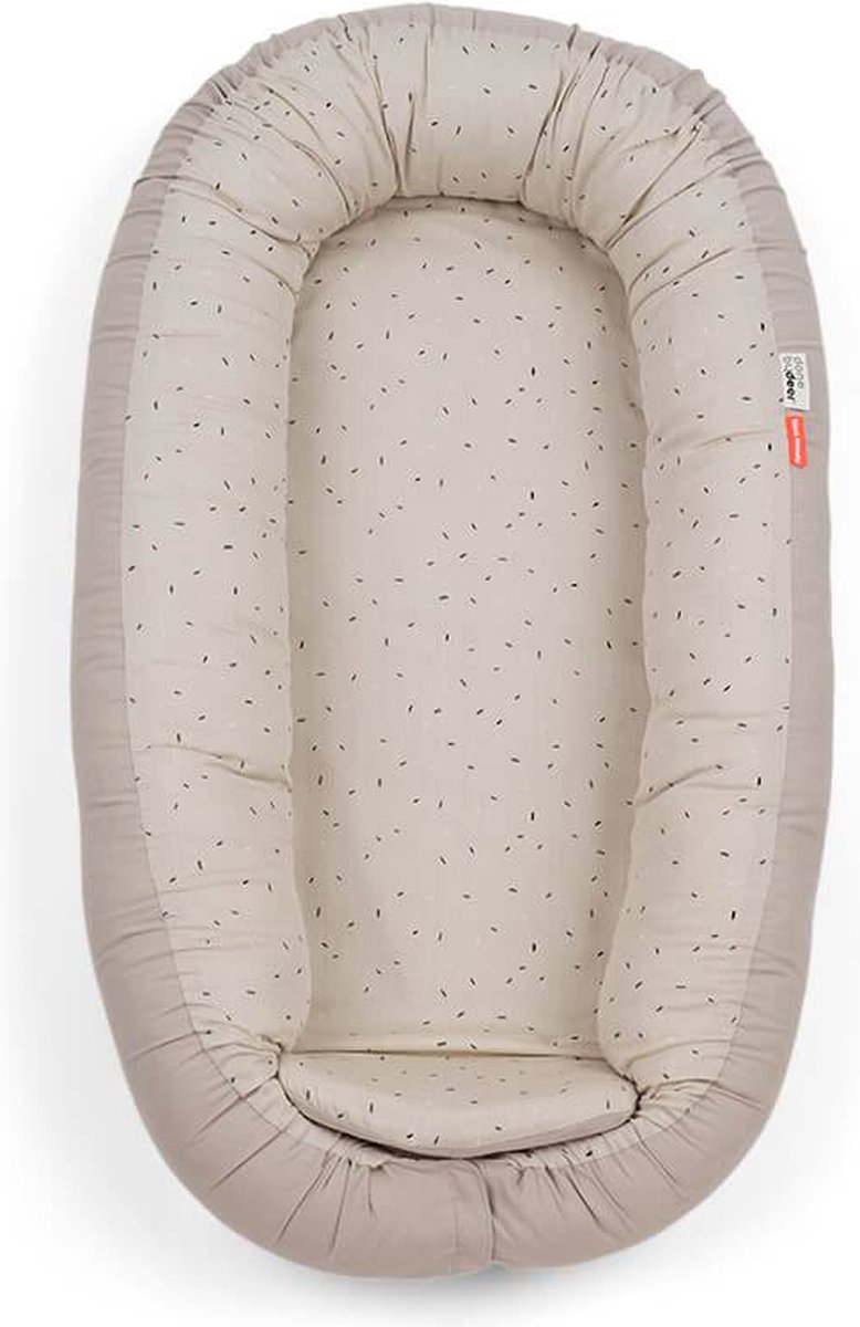 Done by Deer Confetti Cozy Babynest Sand - Beige