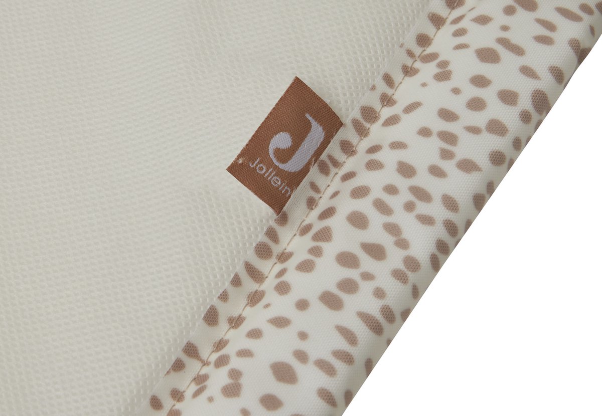 Jollein Dotted Boxkleed 75 x 95 cm Biscuit