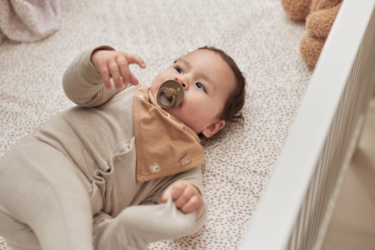 Jollein Dotted Boxkleed 75 x 95 cm Biscuit