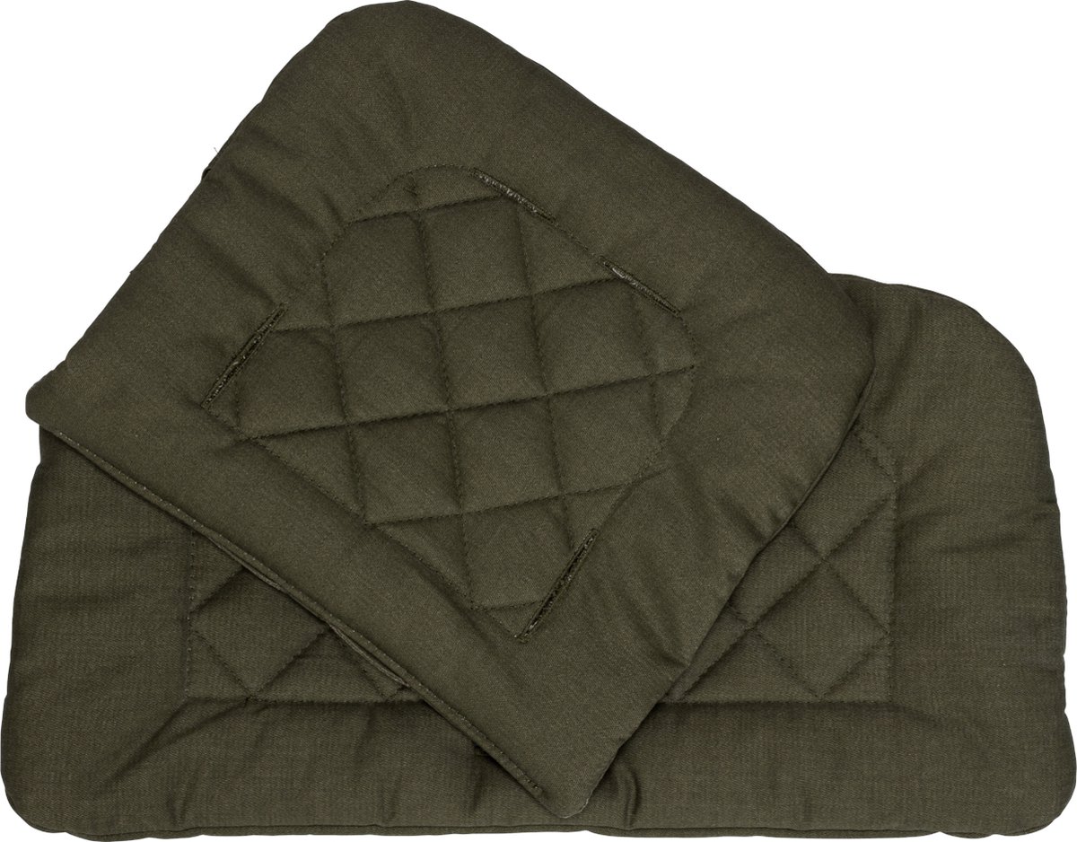 Kidsmill Up! Quilted Kussen Donker Groen