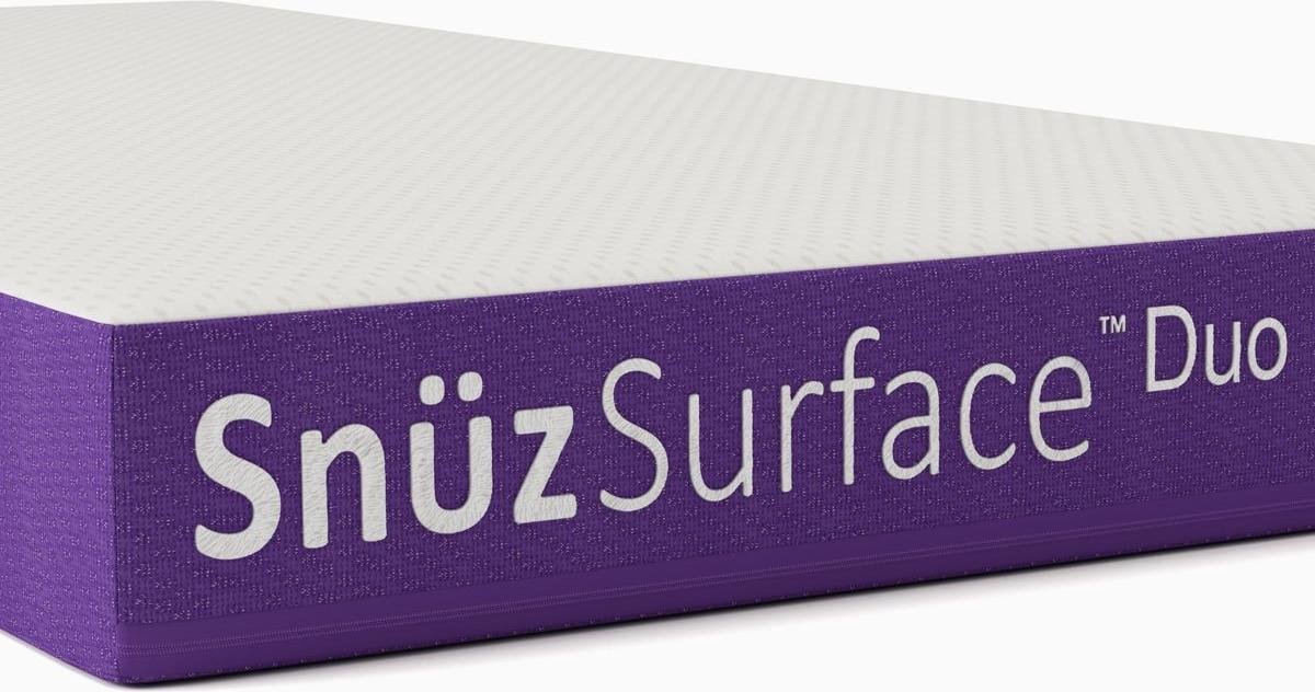 SnuzSurface Duo Dual Sided Matras 60 x 120 cm