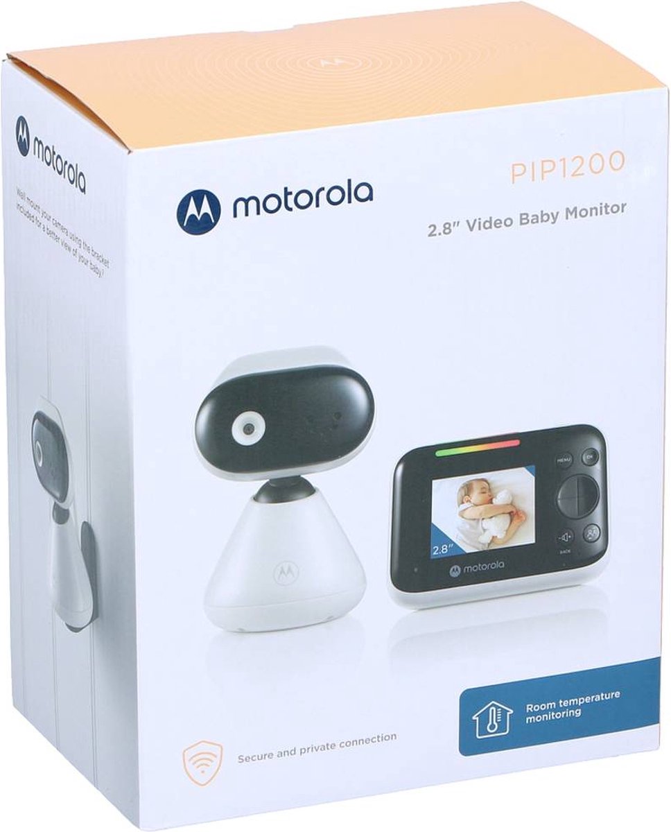 Motorola PIP 1200 Babyfoon - Zwart