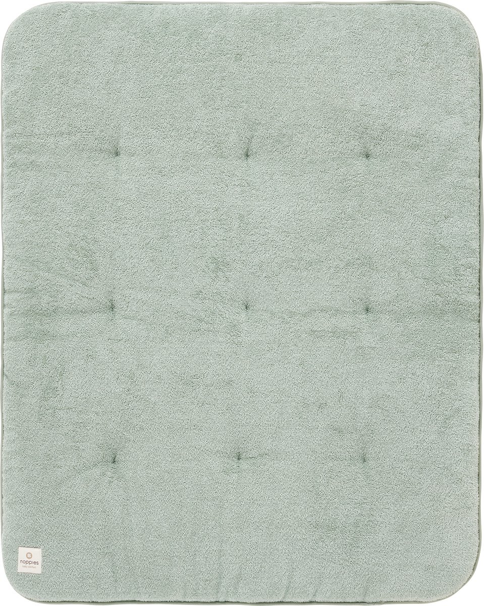 Noppies Blooming Clover Boxkleed Puritan Gray 75 x 95 cm