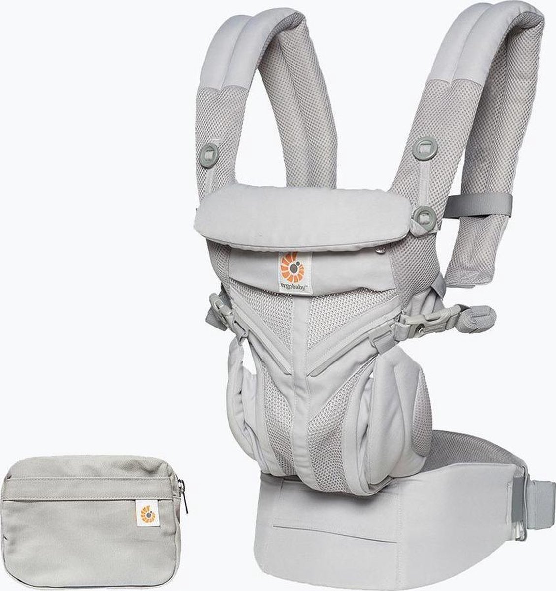 Ergobaby Omni 360° Cool Air Mesh Draagzak Pearl Grey