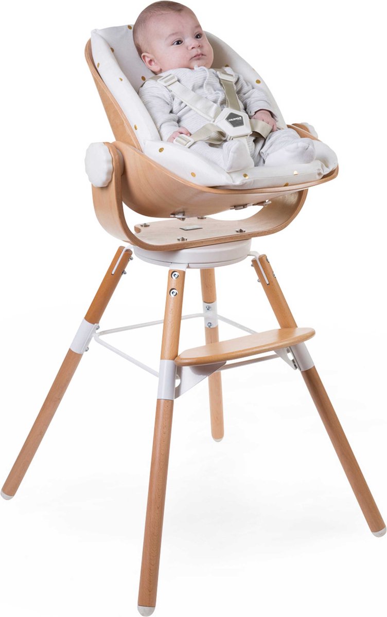Childhome Evolu Newborn Seat Natural / Wit - Bruin