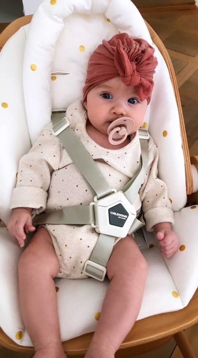 Childhome Evolu Newborn Seat Natural / Wit - Bruin