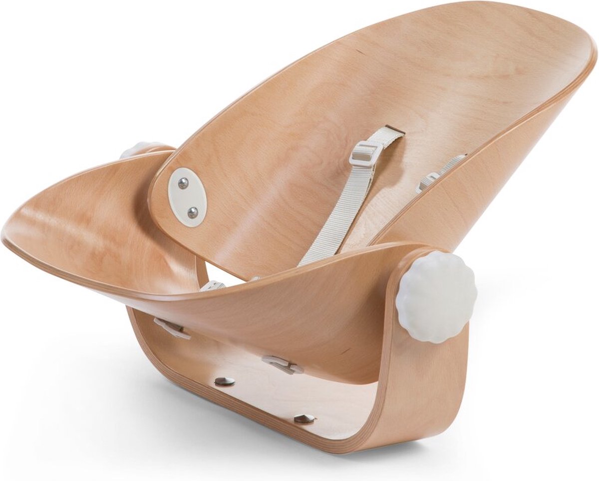 Childhome Evolu Newborn Seat Natural / Wit - Bruin