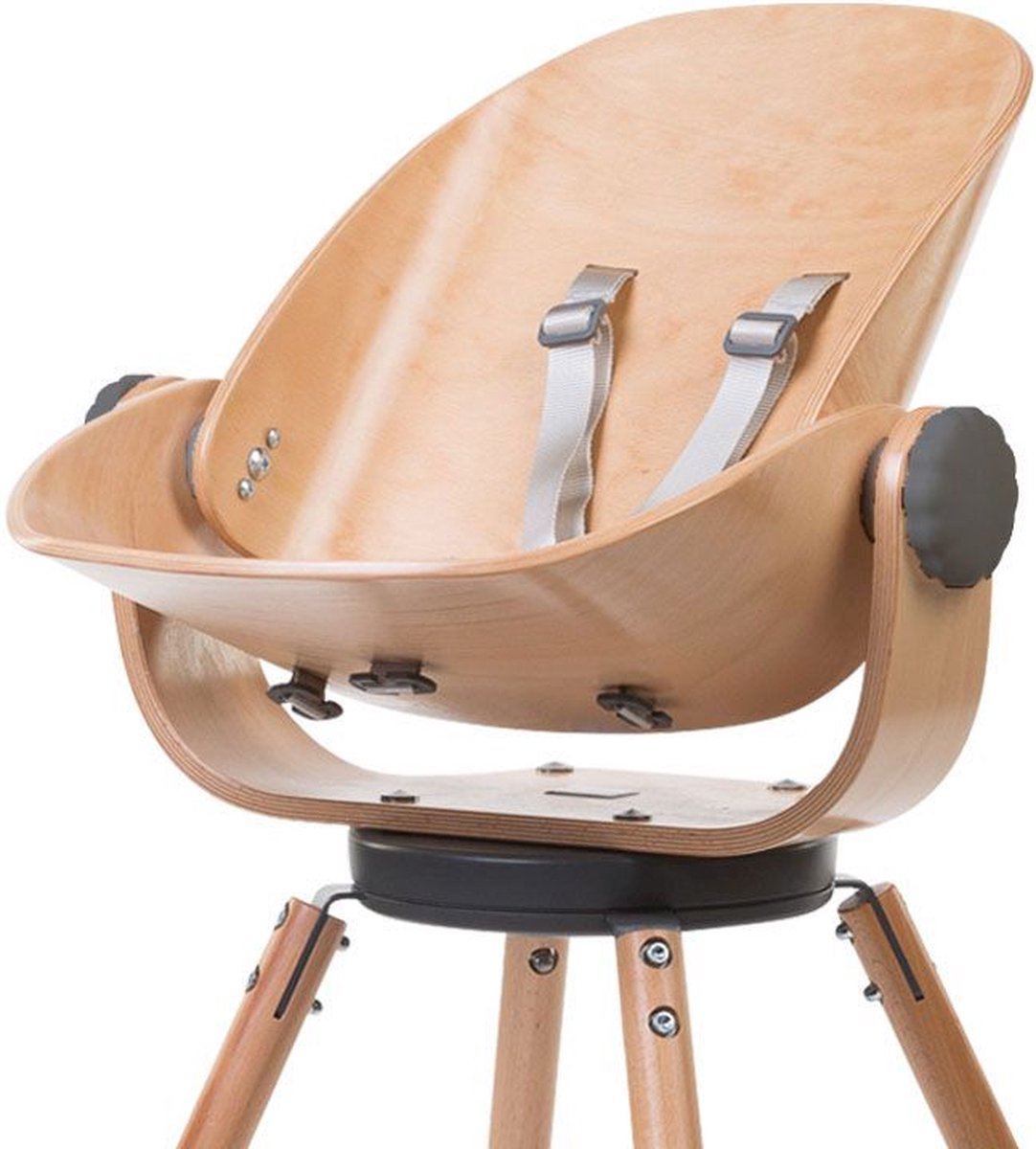 Childhome Evolu Newborn Seat Natural / Antraciet - Bruin