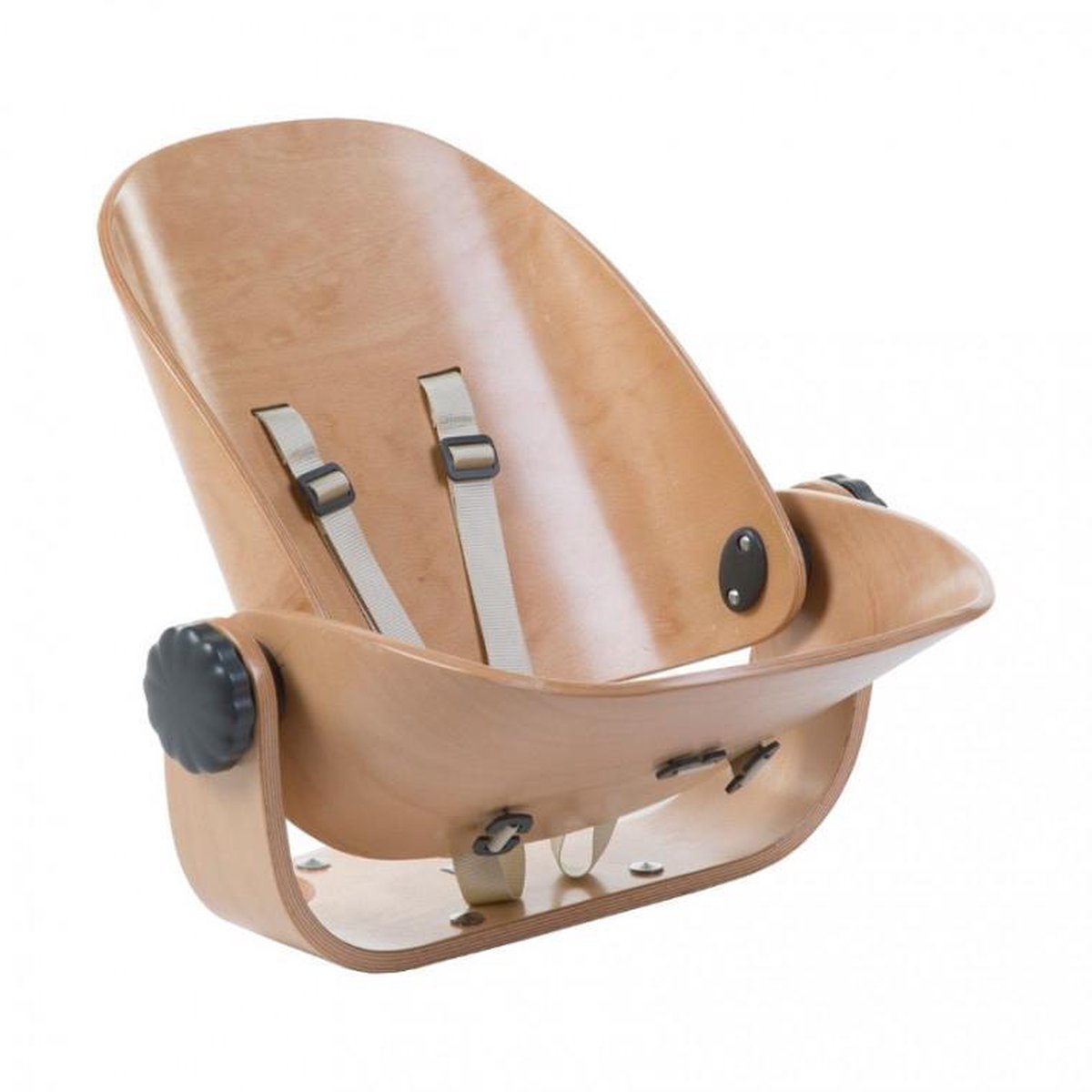 Childhome Evolu Newborn Seat Natural / Antraciet - Bruin
