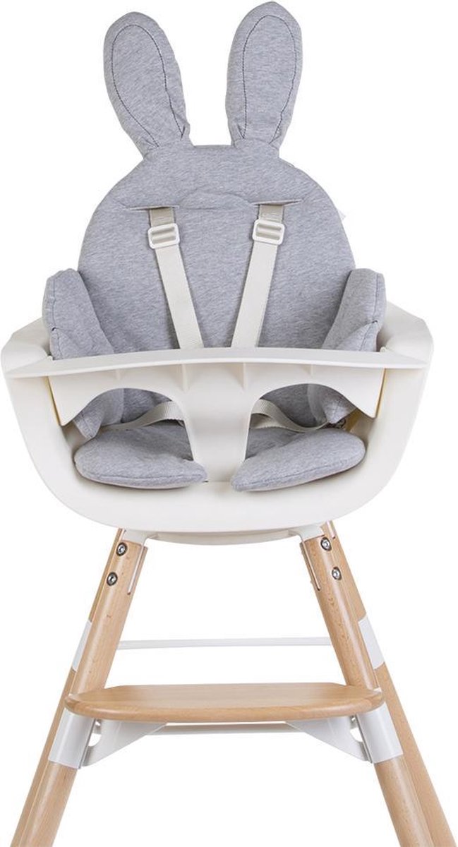 Childhome Rabbit Stoelkussen Jersey Grey