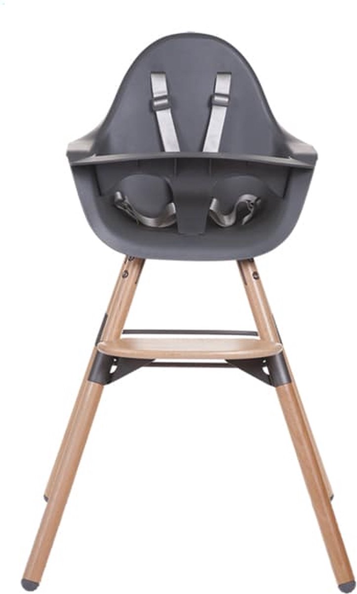 Childhome Evolu 2-in-1 Kinderstoel Naturel / Antraciet